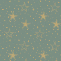 Napkin 33 Night sky gold/sage FSC Mix