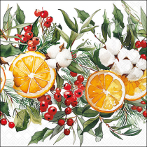 Napkin 33 Winter oranges FSC Mix