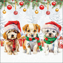 Napkin 33 Funny cute puppies FSC Mix