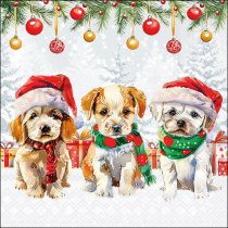 Napkin 33 Funny cute puppies FSC Mix