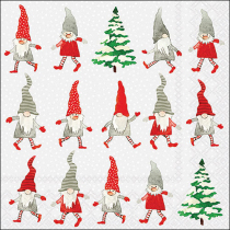 Napkin 33 Dancing gnomes FSC Mix