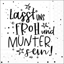 Napkin 33 Froh und munter FSC Mix