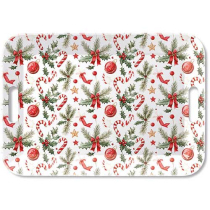 Tray melamine 33x47 cm Christmas elements