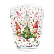 Water glass 0.25 L Elves by the tree