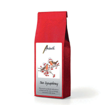 Loose leaf tea Christmas robins white