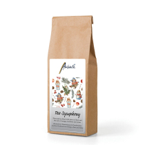 Loose leaf tea Playing outside white