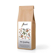 Loose leaf tea Playing outside white