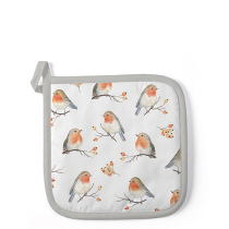 Potholder Robin family