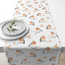 Table runner 40x150 cm Robin family