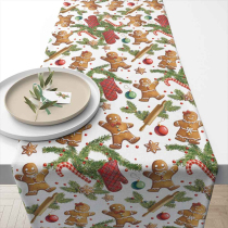 Table runner 40x150 cm Gingerbread cookies