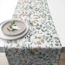 Table runner 40x150 cm Collection of leaves