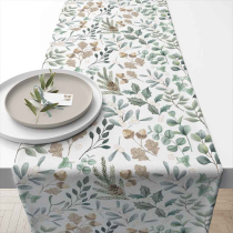 Table runner 40x150 cm Collection of leaves