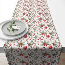 Table runner 40x150 cm Christmas elements