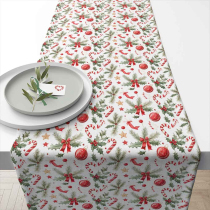 Table runner 40x150 cm Christmas elements
