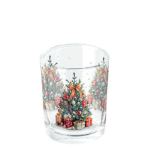 Tea light holder Decorated Christmas tree