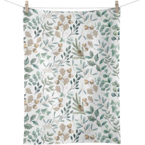 Kitchen towel Collection of leaves