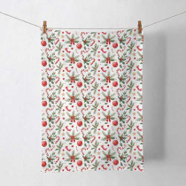 Kitchen towel Christmas elements