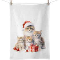 Kitchen towel Meaowy Christmas