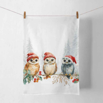 Kitchen towel Wise owls