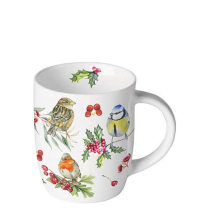Mug 0.2 L Birds in winter