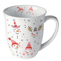 Mug 0.4 L Funny snowmen