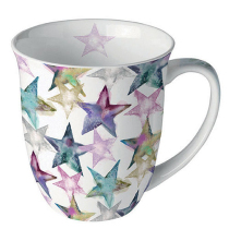 Mug 0.4 L Watercolour stars