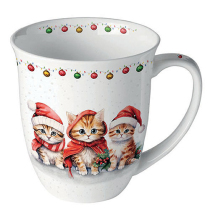 Mug 0.4 L Funny cute kittens