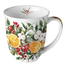 Mug 0.4 L Winter oranges