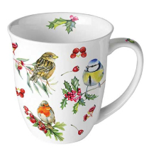Mug 0.4 L Birds in winter