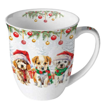 Mug 0.4 L Funny cute puppies