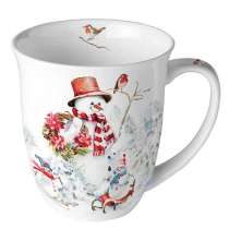 Mug 0.4 L Sporty snowmen