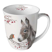 Mug 0.4 L Donkey and robin