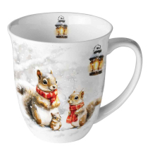 Mug 0.4 L Squirrel family