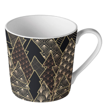 Mug 0.3 L Luxury trees black