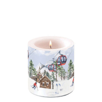 Candle small Ski hut