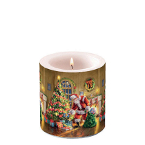 Candle small Gifts under Christmas tree