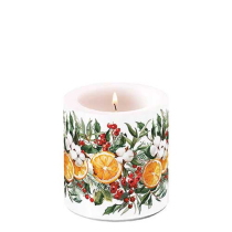 Candle small Winter oranges