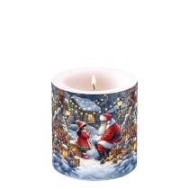 Candle small Talking to Santa