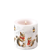 Candle small Squirrel family