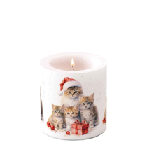 Candle small Meaowy Christmas