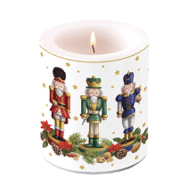 Candle medium Bearded nutcracker