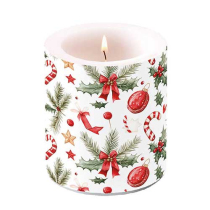 Candle medium Christmas elements