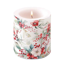 Candle medium Winter berries