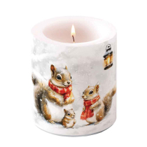 Candle medium Squirrel family