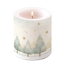 Candle medium Starry sky