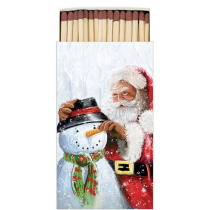 Matches Santa and snowman