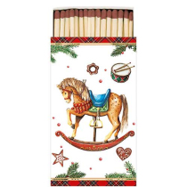 Matches Classic rocking horse white