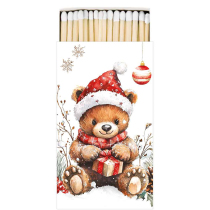 Matches Teddy's gift white