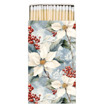 Matches Winter poinsettia