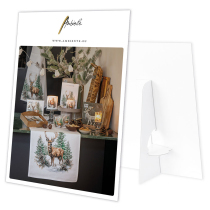 Showcard A3 Winter stag